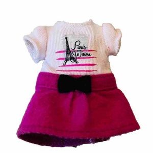 American Girl Grace Thomas Mini Doll Dress Paris JeT’aime Original 6 Inch Outfit